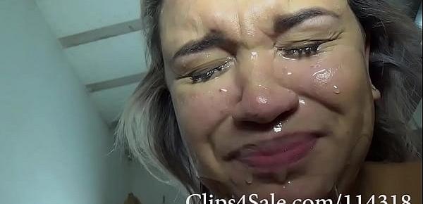  Clips4Sale.com114318 Teen Slut Hired To Biggest Facial Ever